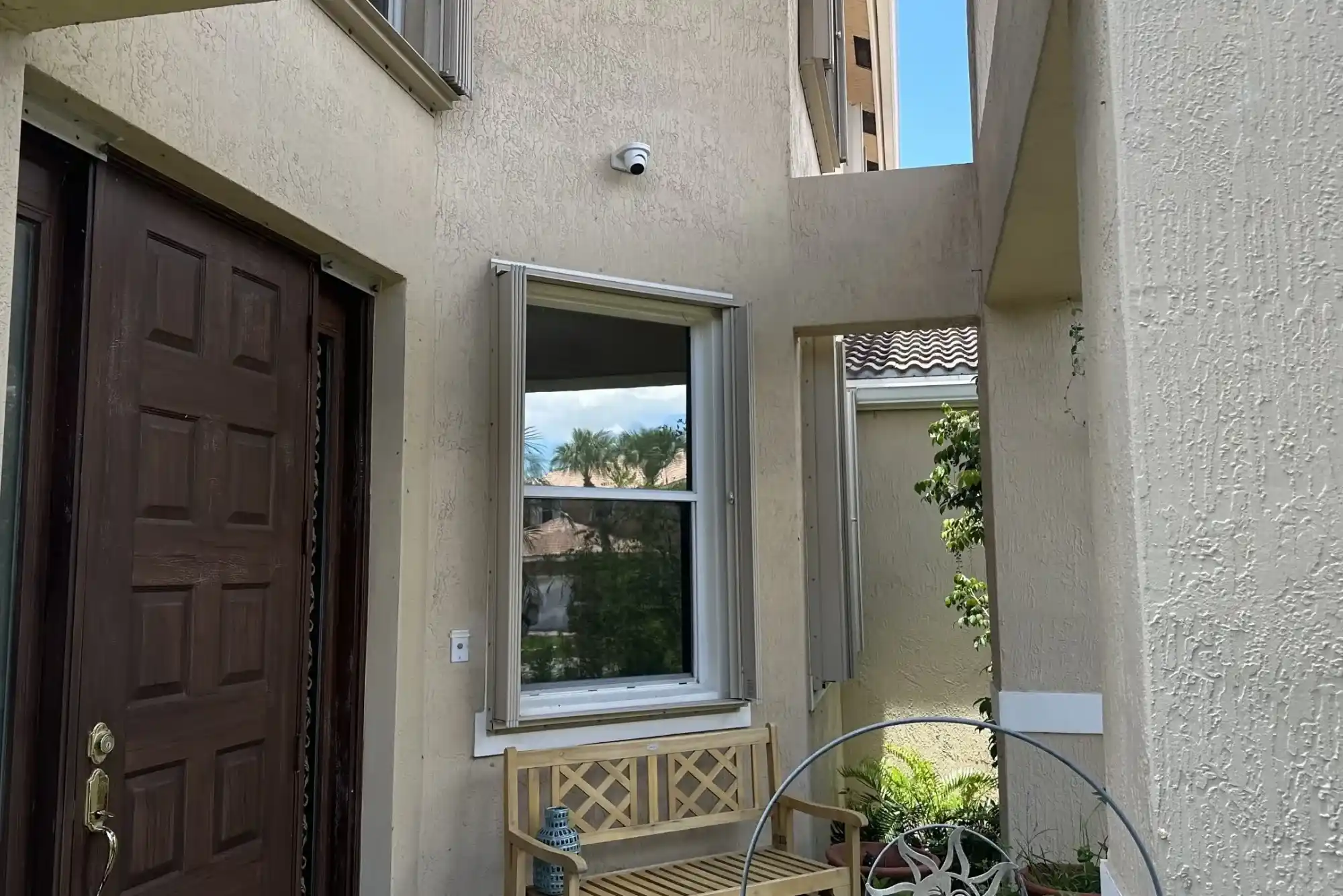 Outdoor gate coverage