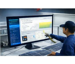 Solar Cleaning + Performance Optimization Visit