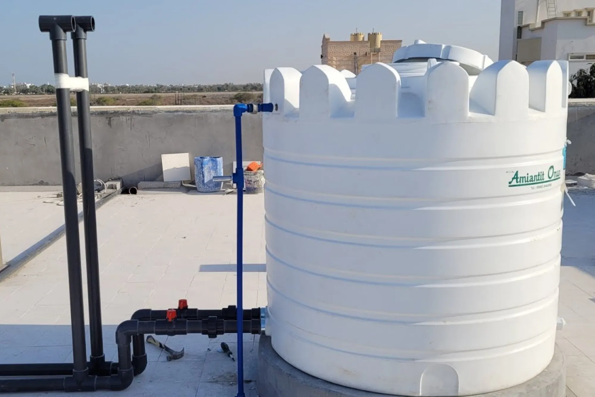 Water Tank Lines & Valves